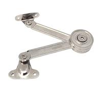 SiaBiced 2 Pièces Charnières Relevables Couvercle Support Sécurité Amortisseur Bras Résistant Métal Adapté Dressing Coffre à Jouets Placard Cuisine Bibliothèqu, C