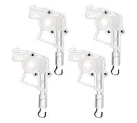 SiaBiced 4x Bas de Lit Inclinable 2" Inclinable pour Salon, Bureau,