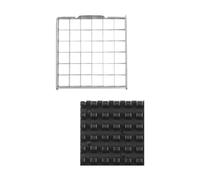 SiaBiced Accessoires pour Coupe-frites, Pièces Détachées pour Trancheuse à Légumes (concombres, Légumes, Ignames), 36 trous