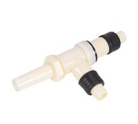 SiaBiced Adaptateur de Vidange, Raccord de Tuyau, Adaptateur de Raccordement En T pour Siphon de Sol, et Facile à Installer pour Buanderie, Salle de Ba, Style B