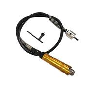 SiaBiced Adaptateur Flexible Arbre Flexible Câble Extension Attachement Multifonction Poignée Confortable Longue Portée Convient pour Gravure Sculpture Bois Pi, Caoutchouc