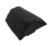 SiaBiced Appui-tête/coussin pour Chaise Longue avec Soutien Confortable de La Nuque, Matériau Respirant, Montage Rapide et Transport Facile pour Le Jardin, Noir