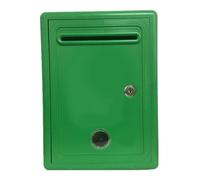 SiaBiced Boîte à Suggestions Murale, Boîte Aux Lettres, Boîte à Dons, Boîte à Réclamations avec Fenêtre Transparente, Sécurisée Par n Polypropylène, Vert