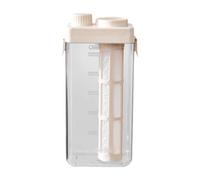 SiaBiced Cafetière à Glaçons Grande Capacité avec Pichet, Bouilloire et Poignée étanche, Couvercle pour Un Versement Facile, Idéale pour La Cuisine et Les Rest, Blanc 1100 Ml