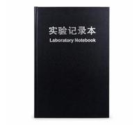 SiaBiced Cahier | 200 Pages Numérotées | pour l', Noir, Intérieur à carreaux