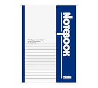 SiaBiced Cahier cours ligné papier 55 pour étudiants et prise notes, minimalist - pour l'école, A4/100 feuilles