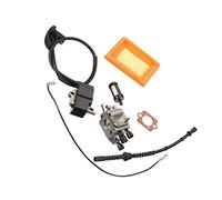 SiaBiced Carbureteur de Remplacement Adapté Robin Pièce de Moteur Carburateur Métallique Partie pour Tronçonneuse Accessoire Outil Électrique Adapté