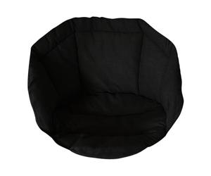 SiaBiced Coussin pour Fauteuil Suspendu en Forme D'œuf, Hamac en Lin Doux et Confortable pour Jardin, Style Hamac D'extérieur Simple et Confortable