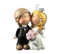 SiaBiced Figurine Miniature de Mariés En Sculpture pour Gâteau de Mariage