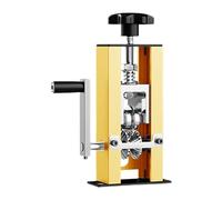 SiaBiced Machine à Dépouiller Les Fils Électriques Dérouleur de Câble Manuel Outil de Décapage Fil Fonctionnement à Manivelle Compatible pour Le Bricolage et L, or