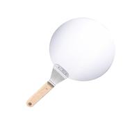 SiaBiced Outils de Cuisson pour Pizza, Pelles à Pizza Faciles à Nettoyer, Plaque de Cuisson en Acier Inoxydable, 10 Pouces