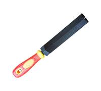SiaBiced Pierre à Aiguiser Acier Poignée Confortable Lime Plate Outil D'Affûtage Multifonction Adapté Aux Travaux de Jardinage Bricolage Cuisine, 6 Pouces