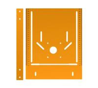 SiaBiced Plaque de Découpe Plaque Guide pour Machine à Découper Base Plaque Bakélite Coupe Bois Outil Millimétré Facile à Utiliser Adapté Aux Bricoleurs Menuis, Style D