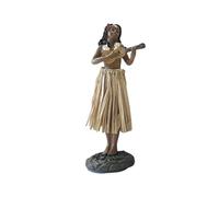 SiaBiced Poupée Décorative Hawaïenne, Figurine Miniature en Résine, Poupée à Bascule, Objet de Collection, Souvenir, Artisanat, Idéale pour La Voiture et La Ma, Style b