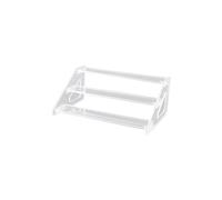 SiaBiced Présentoir Acrylique Support Vitrine Étage Stable Rangement Objets Collection Accessoires Adaptable pour Chambre Salon Présentations Décoration, 3 niveaux 20cm