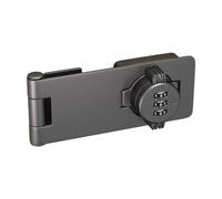 SiaBiced Serrure de Porte D'Armoire Verrou à Code Mécanique Verrou à Combinaison à Chiffres Sécurisé Verrou Rotatif sans Clé pour Tiroirs Meubles, Gris
