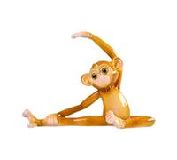 SiaBiced Statue Singe Figurine Résine Décorative Ornement Animal Collectible Élégant Posture Résine Convient pour Chambre Salon Bibliothèque Bureau, Presse à Jambes