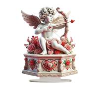 SiaBiced Statuette de Bureau pour La Saint-Valentin - Figurine de Couple Amoureux - Créations Artisanales à Faire Soi-même