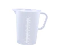 SiaBiced Tasse à Mesurer, Pichet de Cuisine avec Poignée Ergonomique, Récipient pour Liquides (farine, Lait) En Polypropylène Flexible, Idéal pour Mélan, 2000ml