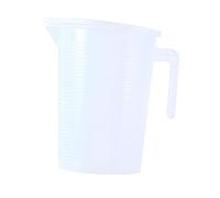 SiaBiced Tasse à Mesurer, Pichet, Pichet pour Liquides, Bol Mélangeur Ménager avec Bec Verseur Pratique, Poignée Ergonomique, Matériau PP Résista, 5000ml