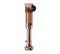 SiaBiced Tuyau d'Évacuation Fumée Extensible Gril Hotte Barbecue Aluminium Acier Inoxydable Installation Flexible Réduction Bruit Convient Fête Restaurant