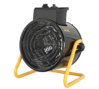 SIAL-Chauffage Soufflant électrique,3000w,Chauffage soufflant chantier,Radiateur soufflant,30㎡,Aérotherme avec thermostat,noir,Garage Cave Atelier