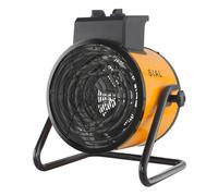 SIAL-Chauffage Soufflant électrique,3000w,Chauffage soufflant chantier,Radiateur soufflant,30㎡,Aérotherme avec thermostat,jaune,Garage Cave Atelier
