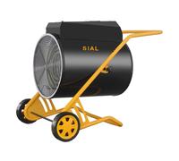 SIAL-Chauffage Soufflant électrique,30kW,Chauffage soufflant chantier,Radiateur soufflant,90㎡,Aérotherme avec thermostat,noir,Garage Cave Atelier