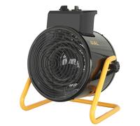 SIAL-Chauffage Soufflant électrique,9000w,Chauffage soufflant chantier,Radiateur soufflant,55㎡,Aérotherme avec thermostat,noir,Garage Cave Atelier