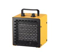 SIAL PA2 Chauffage d'appoint Soufflant Électrique 2000 W,56dB, Petit Radiateur Portable PTC Céramique Mobile avec Thermostat - Économique et Efficace, Idéal pour Camping, Salle de bain, Intérieur