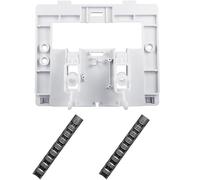 SIAMP Ensemble Socle et Bras pour Plaque de Commande WC Suspendu | Compatible Verso 350 et Verso 1100 (Back 1100),Réf. 34115807,Kit de Fixation Châssis Bâti-Support