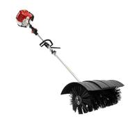 SICHENSH 52CC Balayeuse à essence 2 temps Balai à essence avec largeur de brosse 56 cm, déneigements 1,7 kW, 2,3 CV refroidi par air, pelle à neige portable pour l'extérieur