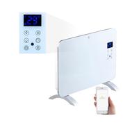 Sichler Chauffage à convection connecté 1000 W compatible avec commande vocale EHZ-1000