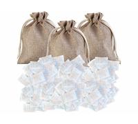 Sichler Haushaltsgeräte 3 absorbeurs d'humidité réutilisables avec 50 capsules de gel de silice 5 g