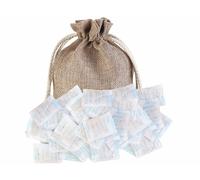 Sichler Haushaltsgeräte Absorbeur d'humidité réutilisable avec 50 capsules de gel de silice 5 g
