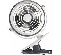 Sichler Haushaltsgeräte : Mini ventilateur USB et piles Ø 12,7 cm avec pince de fixation G