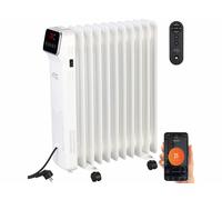 Sichler Haushaltsgeräte Radiateur à bain d'huile 2500 W télécommandé et connecté