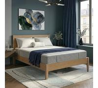 Sicignano Aloe 800 Matelas une place et demie à ressorts ensachés 7 zones avec mémoire de forme Aloe Feel, déhoussable, 120 x 200 x 26 cm