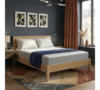 Sicignano Argento 800 Matelas double à ressorts ensachés 7 zones, revêtement SilverCare, 160 x 190 x 22 cm