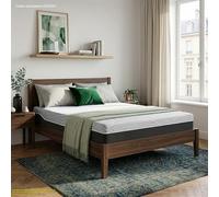 Sicignano CAREZZA Matelas en mousse à mémoire de forme ViscoPur 5 cm avec AirFoam Soft, revêtement Tencel déhoussable, dispositif médical, 21 cm (170 x 190 x 21 cm, lit double King size)