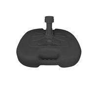Sicignano Grande base pour parasol de remplissage, plastique, avec tube, capacité 14 litres, résistante, compatible avec tube de 33 à 48 mm (2, anthracite)