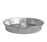 Sicignano - Moule à gâteau plat professionnel en aluminium 99,5 % - plus grande robustesse, murs droits pour cuisson parfaite - tarte pastiera napolitaine gâteau salé pizza (1, 32 cm)