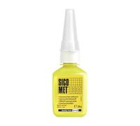 SICOMET 8300 Colle instantanée cyanoacrylate, très fluide, Flacon de 20 g | Colle instantanée forte multi-usages, prise en quelques secondes, pour plastique, métal, caoutchouc, super glue fluide