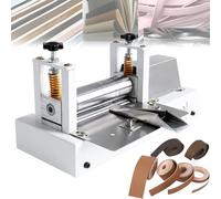 SICWEDIM Machine à rouler les bandes de cuir, machine à rouler électrique 28 W, pression réglable, vitesse de rotation de 50 m/min pour pliage de bord en cuir (size_name 12 mm)