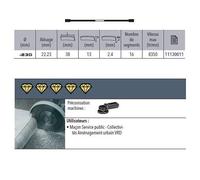 Sidamo - Disque diamant ULTRA TT D.230x22,23xh 13mm