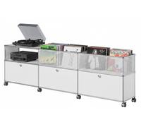 Sideboard avec rangement en vinyle USM Haller - USM LOOK BOOK 59_24
