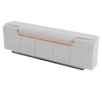 Sideboard Commode de bureau Aménagement de bureau Meubles design Armoire Lowboard Blanc