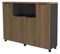 Sideboard Meuble de bureau Armoire console Buffet Meuble en bois Marron Moderne Nouveau