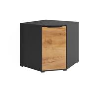 Sideboard Ruben, 78x76.6cm avec portes, Chêne de force doré, Vicco 41622