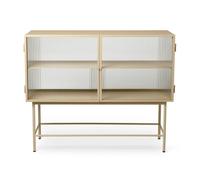 Sideboard verre rosé Haze WxHxD 110x90x40cm